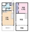 リューレント河原町の間取り画像