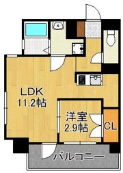 アベニュー黒崎の間取り画像