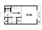 メゾン市川壱番館の間取り画像