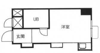 チサンマンション広島の間取り画像