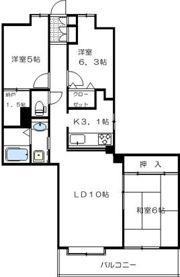 コスモ大宮の間取り画像
