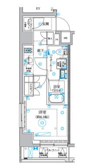 セジョリ横浜睦町の間取り画像