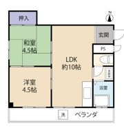 御影ハイムの間取り画像
