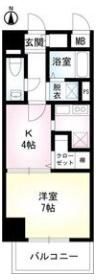 アベニュー白河の間取り画像