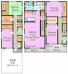 大島8丁目戸建貸家の間取り画像