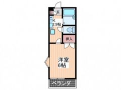 コ－ポ中筋の間取り画像
