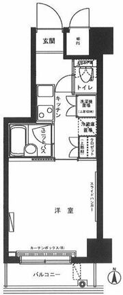 ルーブル蒲田弐番館の間取り画像