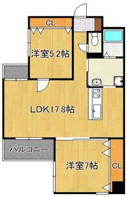 KSK中須コアプレイスの間取り画像