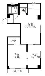 メゾン清川の間取り画像