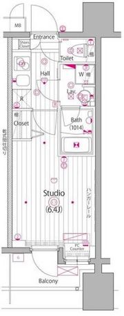 グランド・ガーラ川崎の間取り画像