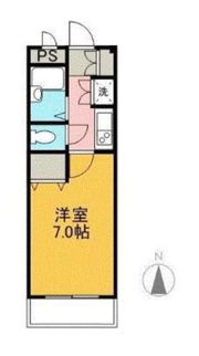 メゾンクレールの間取り画像