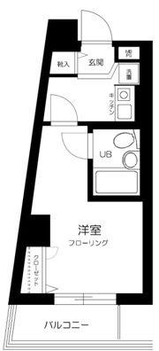 オーベル上馬Bの間取り画像