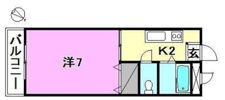 和泉マンションの間取り画像