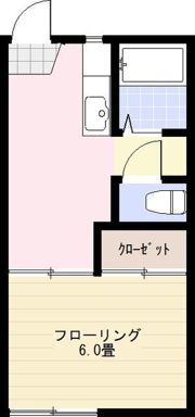 ハイツ岩沢の間取り画像