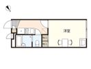 レオパレスメルベーユの間取り画像
