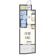 エステムコート梅田・茶屋町Ⅲネクスタの間取り画像