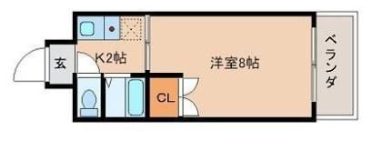 アルテハイム小倉の間取り画像