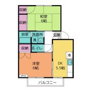 セレナ婦中の間取り画像