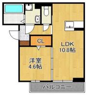 D-ROOM中原西の間取り画像