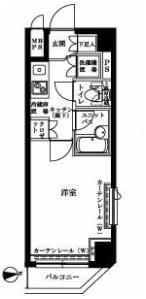 ルーブル大塚弐番館の間取り画像