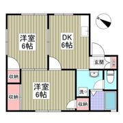 コーポふじの間取り画像