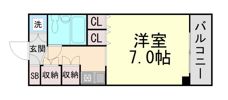 ロマネスク六甲第2の間取り画像