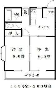 シティハウス北方の間取り画像