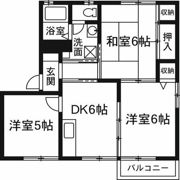 マーブルいしはら Cの間取り画像