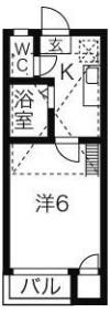 リバティー川名の間取り画像