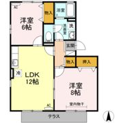 セゾン高取北の間取り画像