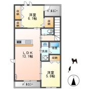 アクアマリンの間取り画像