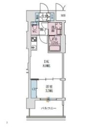 スプランディッドあびこ駅前DUEの間取り画像