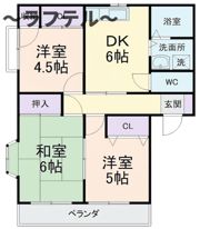 エクセレンス石井Aの間取り画像
