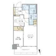 GLOBAL FRONT TOWERの間取り画像