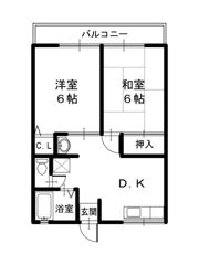ティアラⅠの間取り画像
