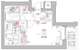 クレヴィスタ阪東橋の間取り画像
