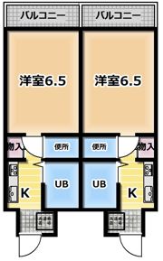 ソレイユ川﨑の間取り画像