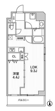 ブラウ本所一丁目の間取り画像