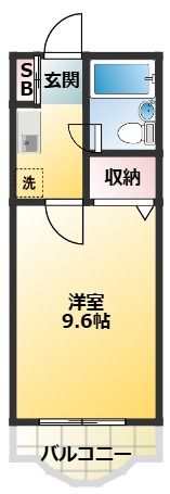 プレシャスコア中浦和の間取り画像