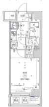 SQUARE CITY YOKOHAMA SHINKOYASUの間取り画像