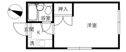 パーソンコートの間取り画像