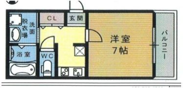 カサ六甲台町の間取り画像
