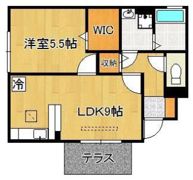 アンリヴェールの間取り画像