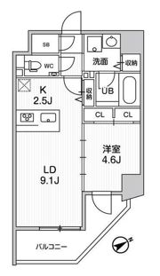 グラシアプレイス本駒込の間取り画像