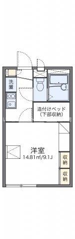レオパレスAMOREの間取り画像