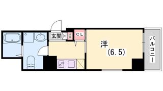 アルファ神戸元町の間取り画像