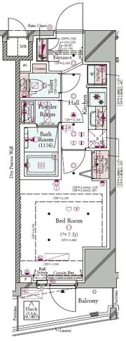 コンシェリア東京 ＜HIGASHIJUJO RESIDENCE＞の間取り画像