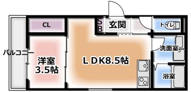 グレイスキューブの間取り画像