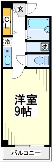 山本アビタシオン南館の間取り画像