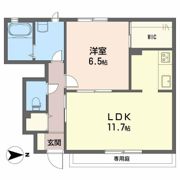 ディアス竹原の間取り画像